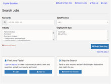 Tablet Screenshot of jobs.crystalequation.com